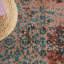 Tapis rose / bleu sarcelle Zoeller-701012207