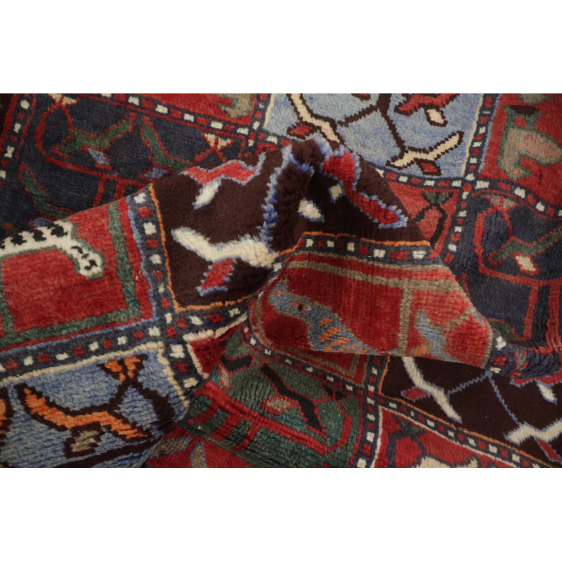 Tapis traditionnel bohémien à motif géométrique 5 x 10