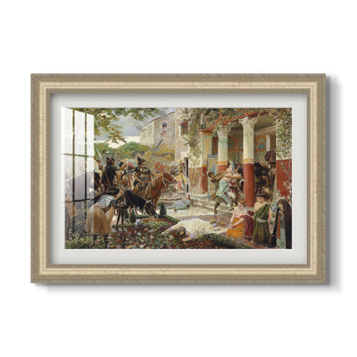 Onslaught of the Tartars, c. 1938-Georges-Antoine Rochegrosse-Custom Framed Print