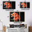 Ensemble de décoration murale Kinsumer - Plumeria-107195985-107195993