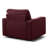 36.2" Wide Upholstered Swivel Accent Armchair-1014536236
