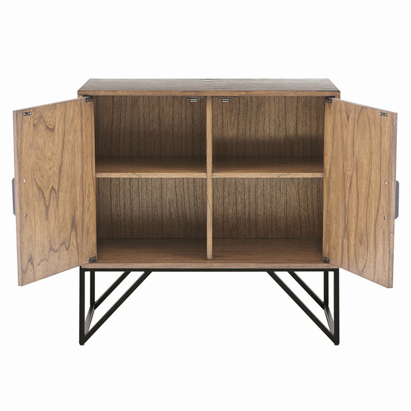 Accent Cabinet 4 Door Wooden Cabinet Sideboard Buffet Server Cabinet