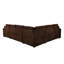 Canapé à accoudoirs carrés 96,86 po Annarama-113991596