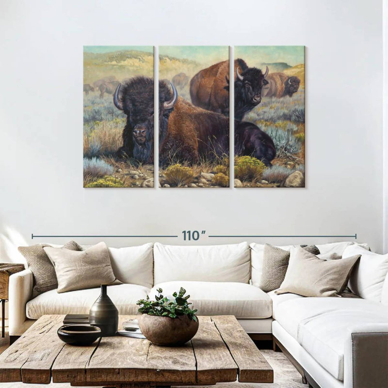 Brampt Sagebrush Siesta, 48" H x 74" W
