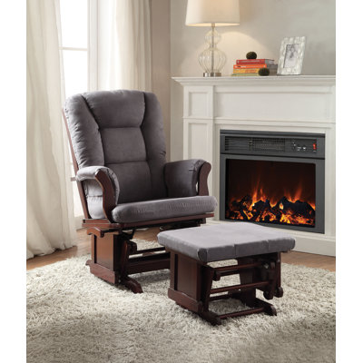 Ensemble de fauteuil oscillant et repose-pieds Boscombe