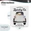 Blanchisserie, toile de camion avec service de lettrage et doublure-472565923