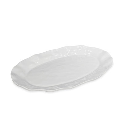 Plateau ovale VIDA Havana (blanc)