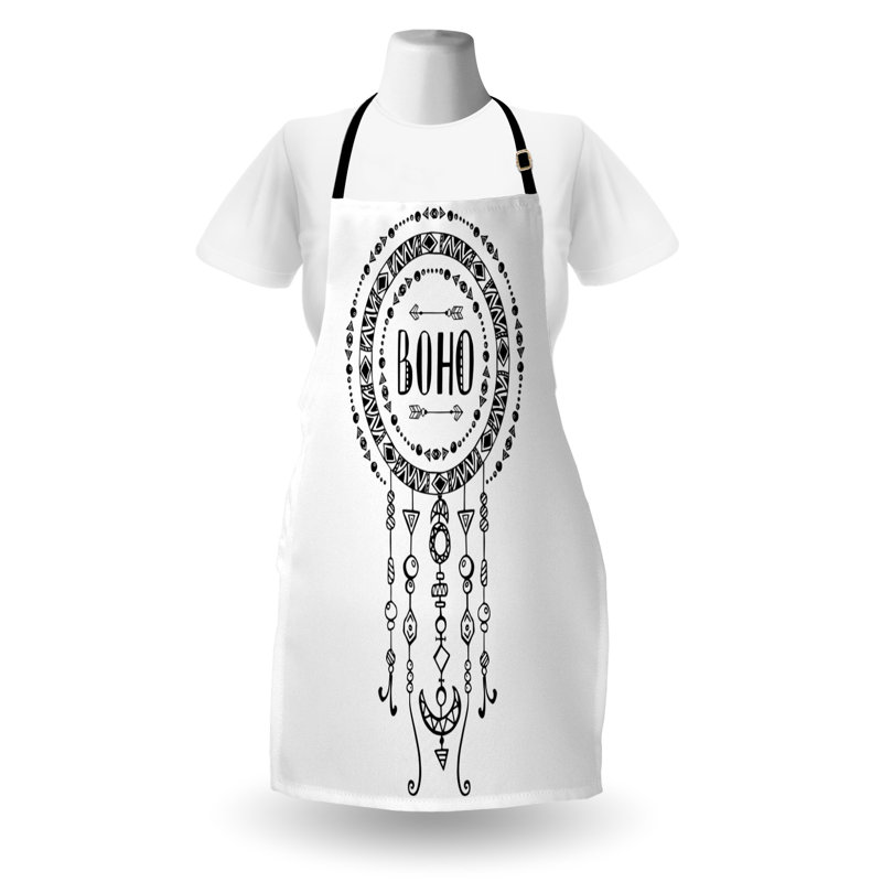 No Pattern Bib Apron