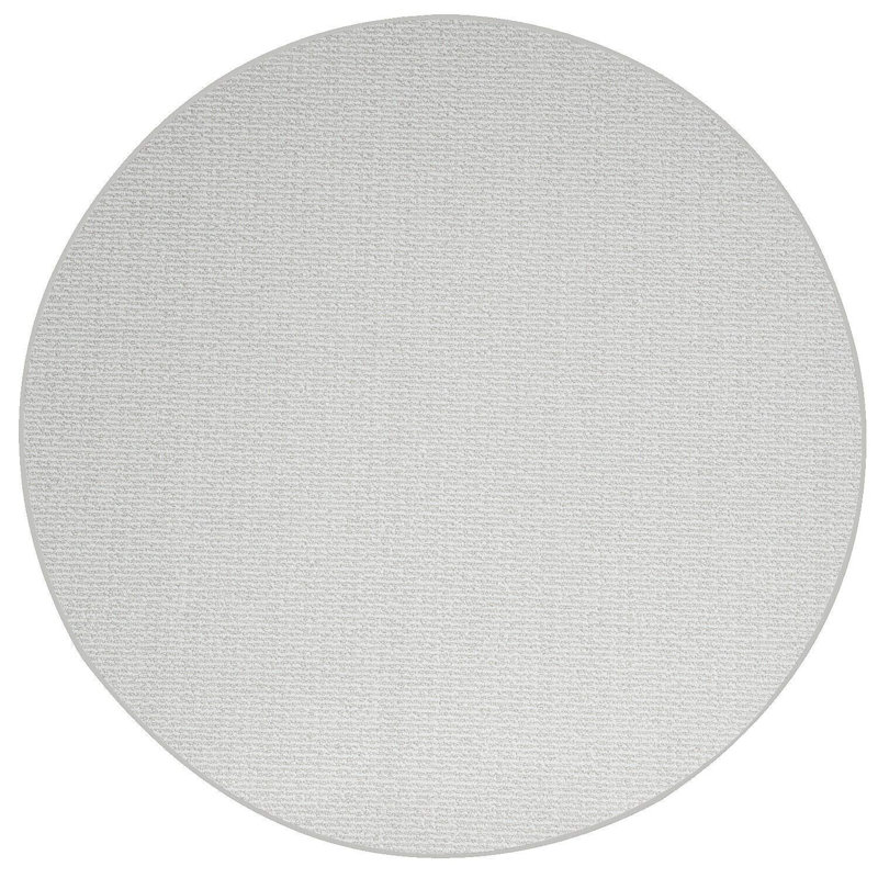Tapis intérieur / extérieur Iconic - crème ivoire, Rond 5 pi