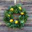 Couronne de porte Salal Leaf & Lemon Everyday Spring Summer Summer 24 "