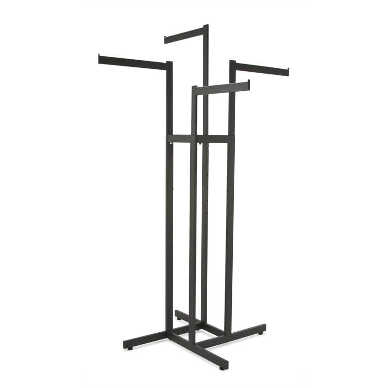 Metal Clothing Rack, Matte Black
