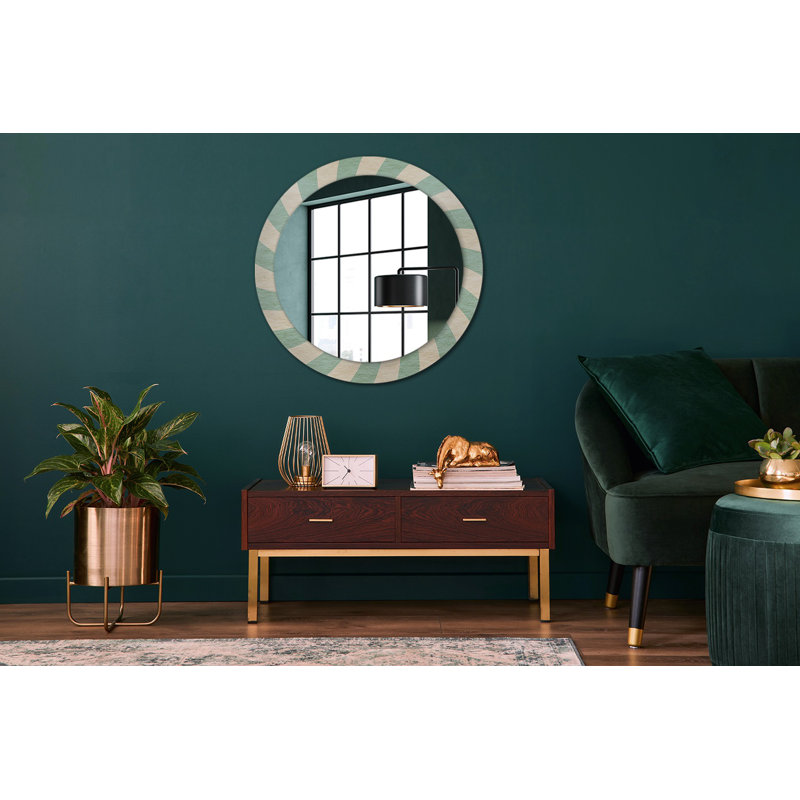 Huldar Glass Flat Wall Mirror