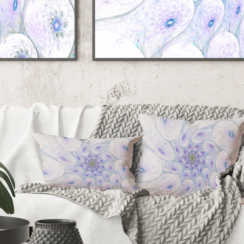 Coussin Cellular Pastel Spiral