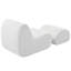 Élégante chaise d'appoint avec repose-pieds Mirod-467375404