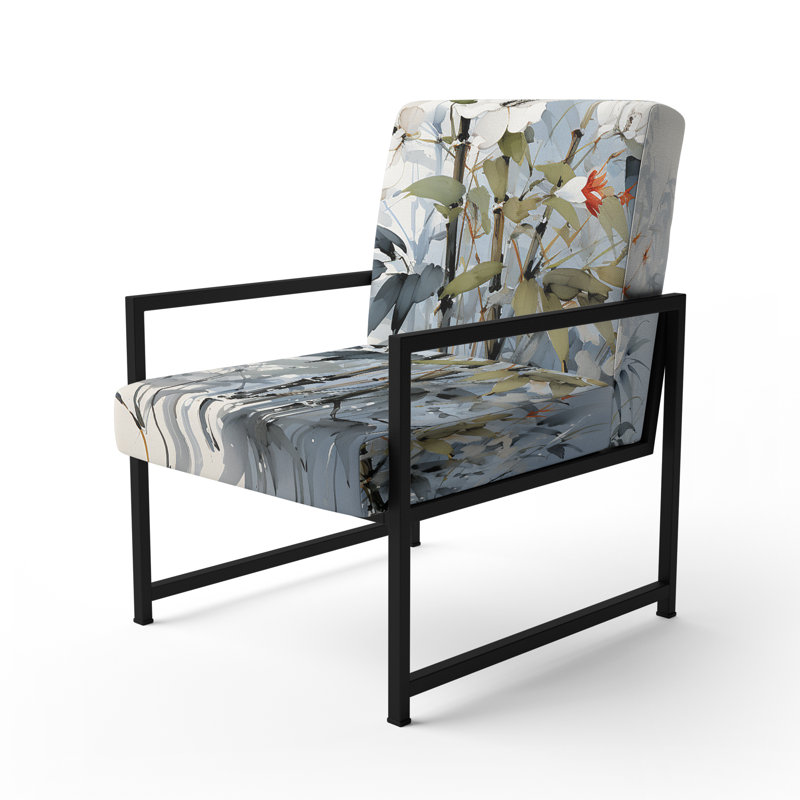 Fauteuil d'appoint Curtisville - Apple Blossom, Noir, noir, noir, noir