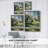 LANDSCAPES Series XCVIII Framed Print - Solid Wood-327838878