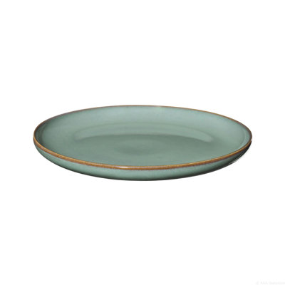 ASA Selection seasons dessert plate, eucalyptus, cake plate, stoneware, green, D 21cm