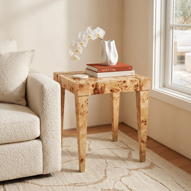 Elianna Top End Table, Natural