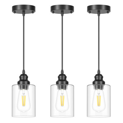 Shareca 1 - Light Matte Black Single Pendant