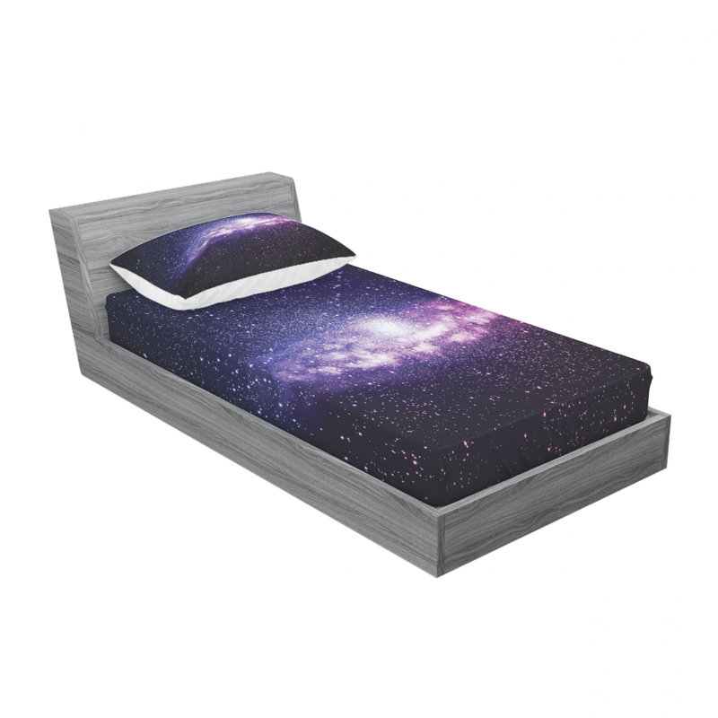 Microfiber Sheet Set, Twin Sheet Set with 1 Pillowcase