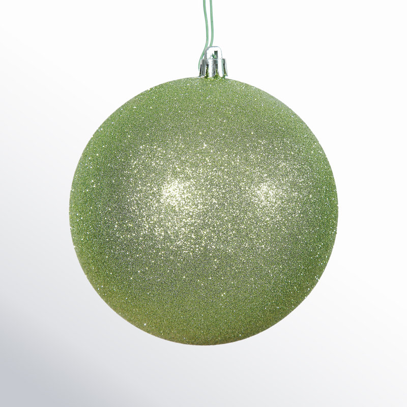 Ornement boule des Fêtes, H 2,75 po x l 2,75 po x P 2,75 po, Céladon
