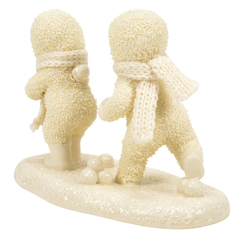 Figurine Snowbabies Snow Fun Snowball Fight 3,94 pouces