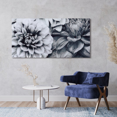 « fleurs », impression sur verre