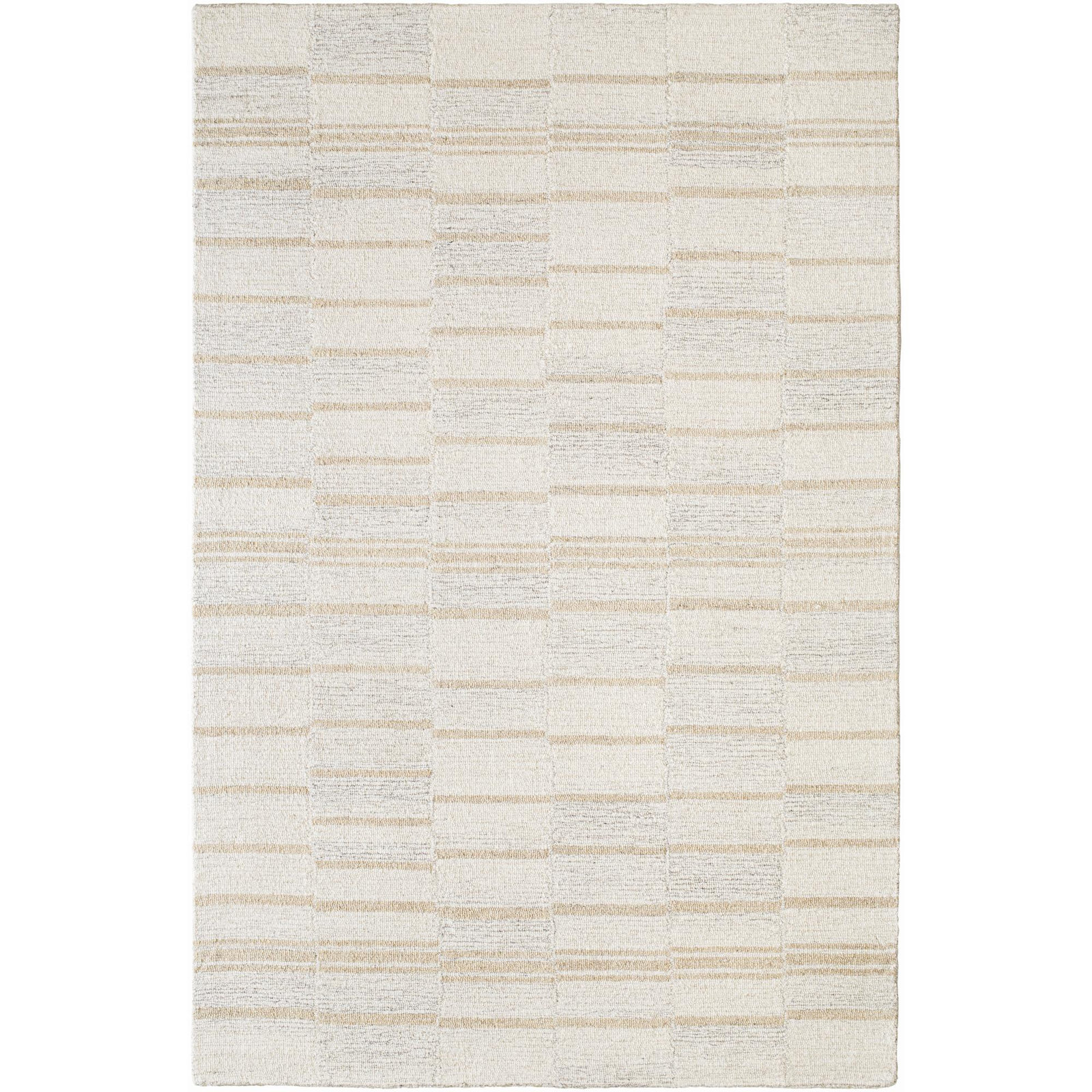 Demie Hand Tufted Wool Abstract Area Rug, Rectangle 2' x 3'