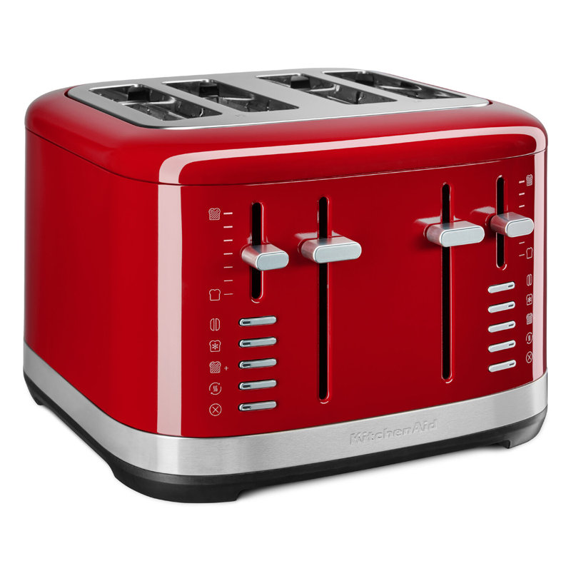 Grille-pain KitchenAid, 4 tranches, kmT4109ER, rouge empire, Rouge empire