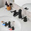 Robinet de salle de bain de 8 pouces de largeur-115721187