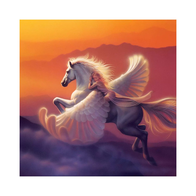 Wings Of A Dream by Kirk Reinert - Wrapped Canvas Print, 30.48 cm H x 30.48 cm W