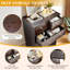 Grand meuble de rangement à 7 tiroirs avec structure robuste en bois-1055300073