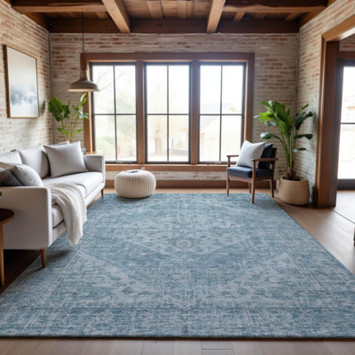 Premium Machine Washable Wayne AMF1104 Global Rug