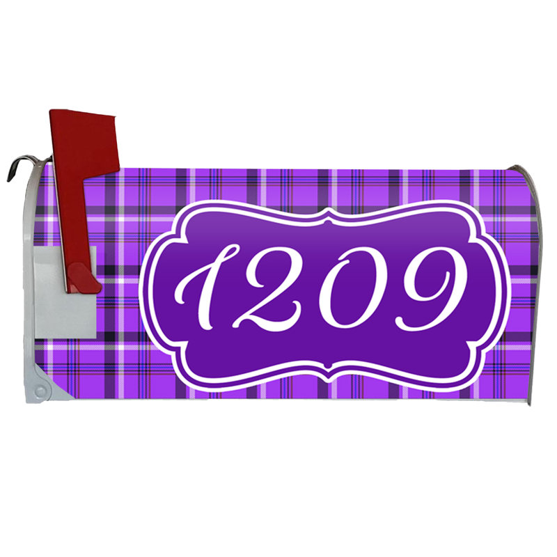 Adhésif décoratif, H 25,5 po x l 20,75 po x P 0,02 po, Mauve / blanc, Oui