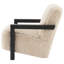 Chaise rembourrée en fausse fourrure Paquet-745681911-745681909
