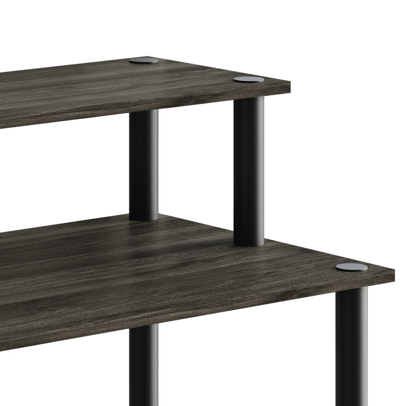 Tablette polyvalente à 3 niveaux Easy Twist, Gris foncé