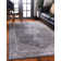 Tapis de style oriental gris foncé