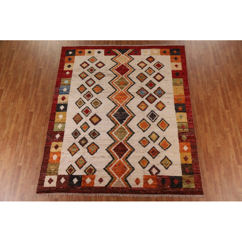 Geometric Moroccan Area Rug 8x10