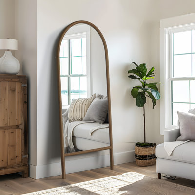 Vasilij Solid Wood Arched Mirror