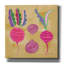 Toile épique Graffiti «Veggie Time 4» par Farida Zaman, 12 po x 12 po-117540890