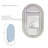 Oleggio Metal Flat Wall Mirror-1686788079