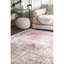 Tapis oriental rose / bleu Stanardsville-33628642