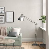 Aabia 63'' Chrome Task Floor Lamp
