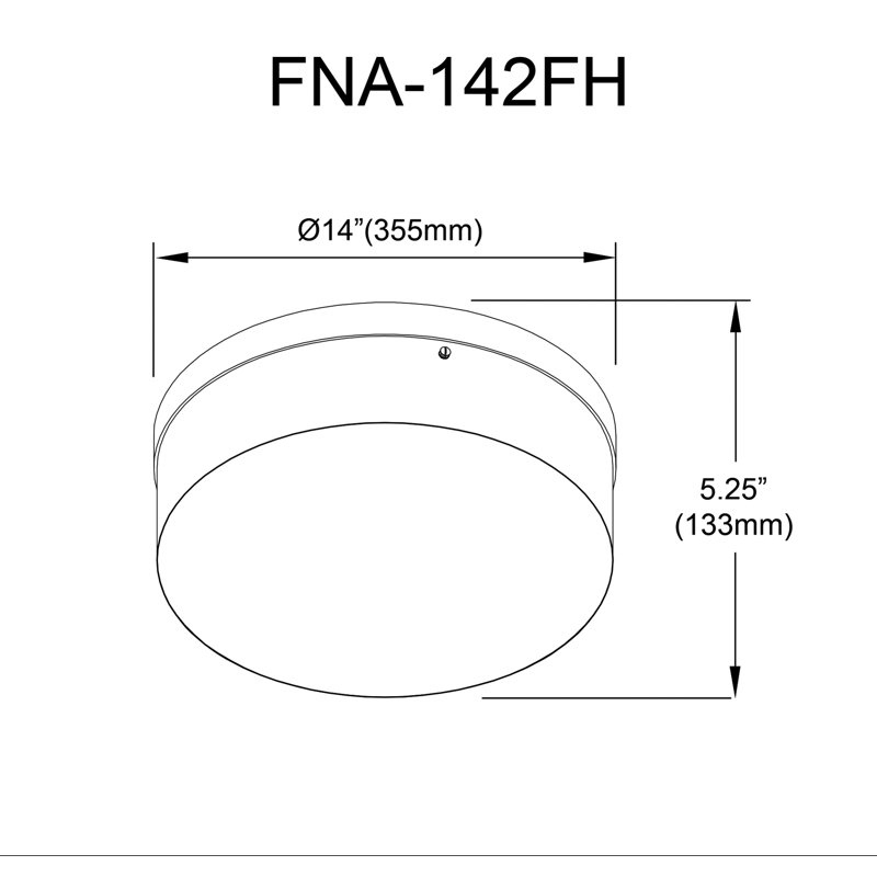 Plafonnier encastré 2 lumières Nakeema - Verre transparent, Noir mat