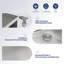 Évier de cuisine encastrable 36 po x l 19 po à station de travail simple en acier inoxydable calibre 16