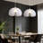 15.7" 1-Light Modern  Elegant Pendant Light
