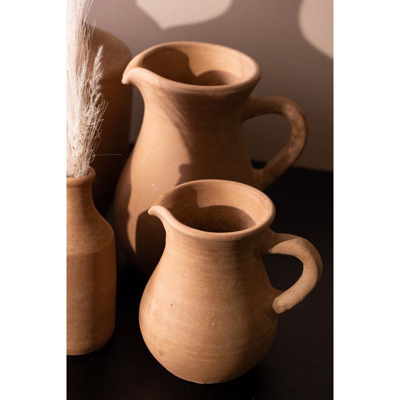 Persell 9.45'' Terracotta Table Vase