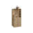Toyei Corner Bar Cabinet with Bottle Rack, Open Shelves, and Hidden Storage-1809873965
