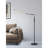 Astrix 76'' LED Swing Arm Floor Lamp Set with USB-71798881