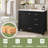 36" Black Bathroom Vanity